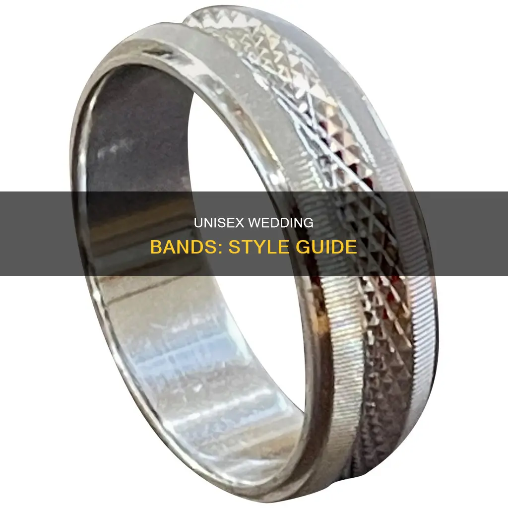 how to look unisex wedding band