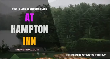 Finding Your Wedding Block at Hampton Inn: A Simple Guide