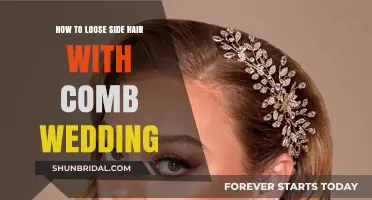 Styling Side Hair for Weddings: Easy Comb Techniques to Achieve a Sleek Look