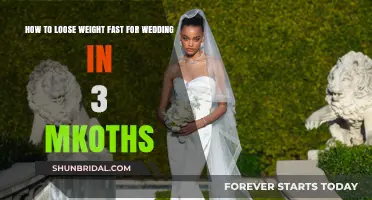 Shed Pounds Quickly: 3-Month Wedding Weight Loss Plan