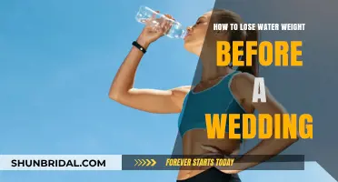 Shed Water Weight Fast: Pre-Wedding Tips for a Slimmer You