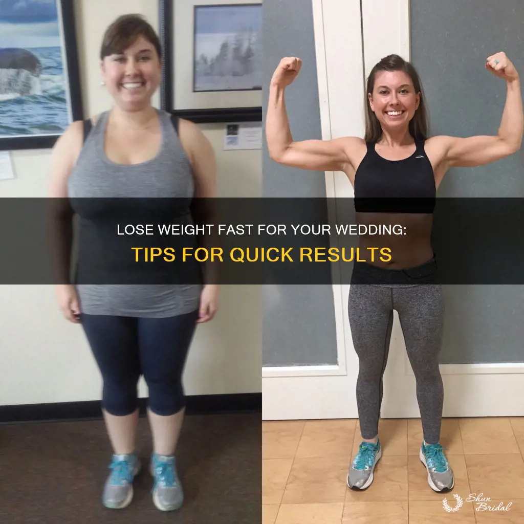 how to lose weight fast for wedding