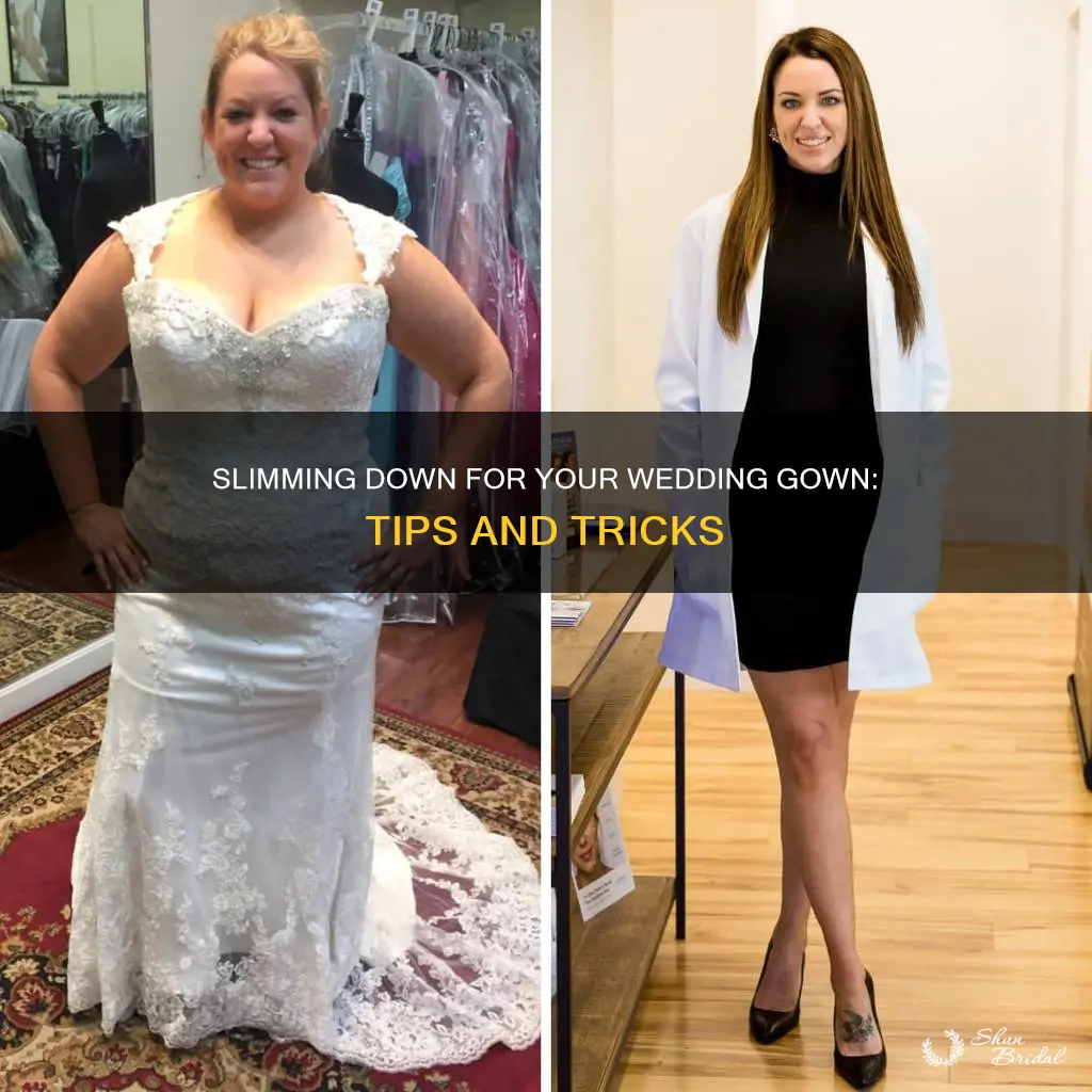 how to lose weight for wedding dress