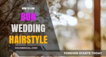 Elegant Low Bun Wedding Hairstyle: A Step-by-Step Guide for Brides