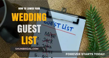 Practical Tips to Trim Your Wedding Guest List Stress-Free