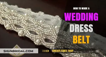 Creating a Wedding Dress Belt: DIY Guide