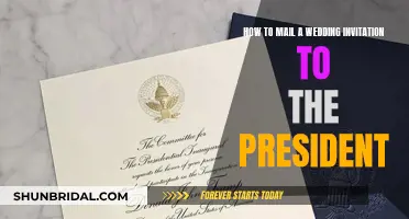 Mailing Wedding Invites? Include the President!