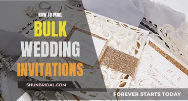 Mailing Bulk Wedding Invites: A Step-by-Step Guide