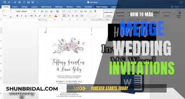 Mailing Wedding Invites: A Simple Guide to Mail Merge