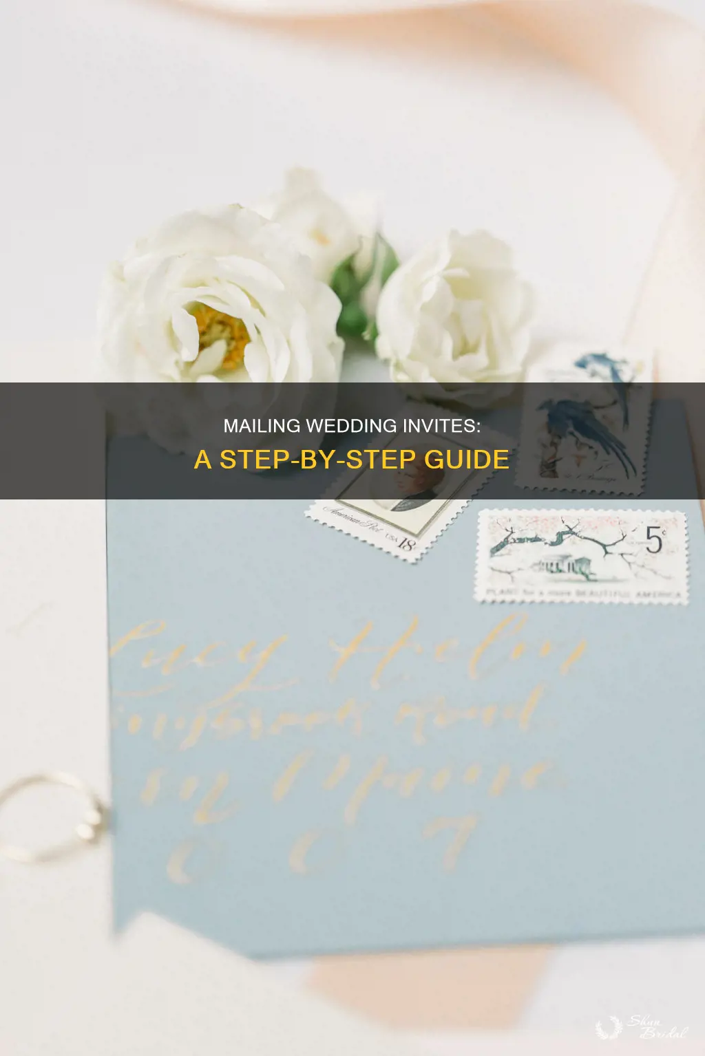 how to mail off wedding invitations