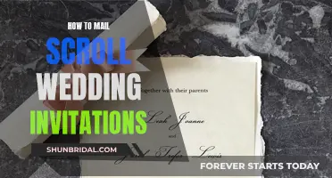 Mailing Scroll Wedding Invites: A Step-by-Step Guide