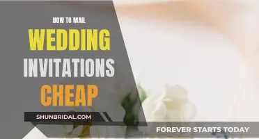 The Best Ways to Mail Wedding Invites on a Budget