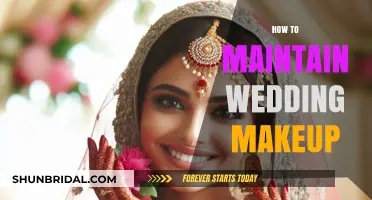 Long-Lasting Bridal Beauty: Tips to Maintain Wedding Makeup Flawlessly