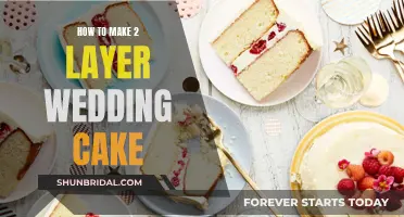 Crafting a Two-Tier Wedding Cake: A Step-by-Step Guide