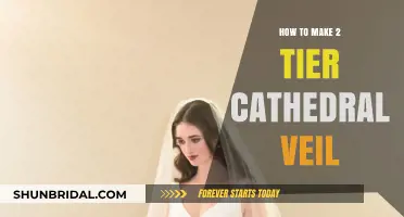 Crafting a Stunning Two-Tier Cathedral Veil: A DIY Guide
