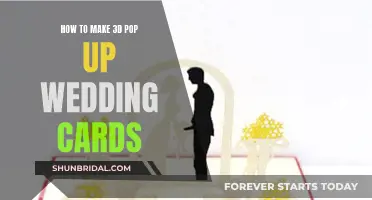 Crafting 3D Pop-Up Wedding Cards: A Step-by-Step Guide