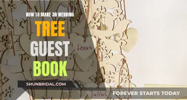 Creating a 3D Wedding Tree Guest Book: A Step-by-Step Guide