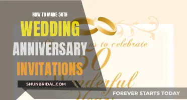 Golden Wedding Anniversary Invitations: A Step-by-Step Guide