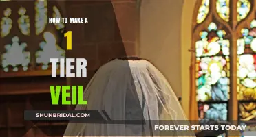 Crafting Your Own Elegant One-Tier Veil: A Simple DIY Guide