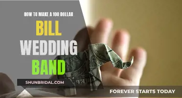 Creating a Wedding Band from a $100 Bill