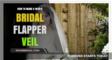 Crafting a Vintage 1920's Bridal Flapper Veil: DIY Guide