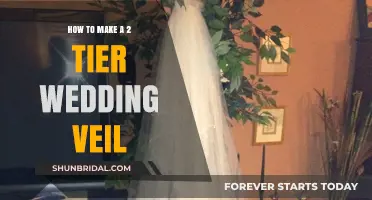 Crafting a Stunning Two-Tier Wedding Veil: DIY Tutorial