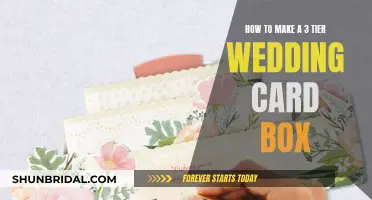 Creating a Stunning 3-Tier Wedding Card Box