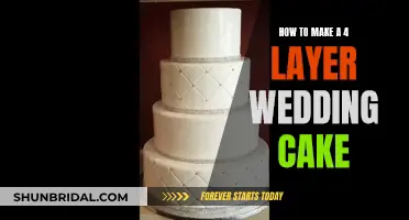 Creating a Delicious 4-Tier Wedding Cake Masterpiece