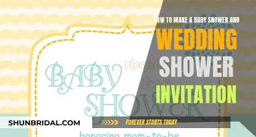 Crafting Invites for Baby and Wedding Showers