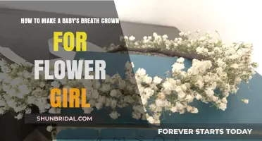 Crafting a Delicate Baby's Breath Crown for Your Flower Girl