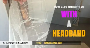 DIY Bachelorette Veil: Craft a Headband Veil for the Bride-to-Be