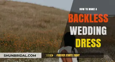 Creating a Backless Wedding Dress: A Guide