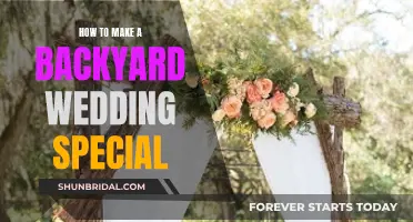 Backyard Wedding Magic: Making Your Special Day Unique