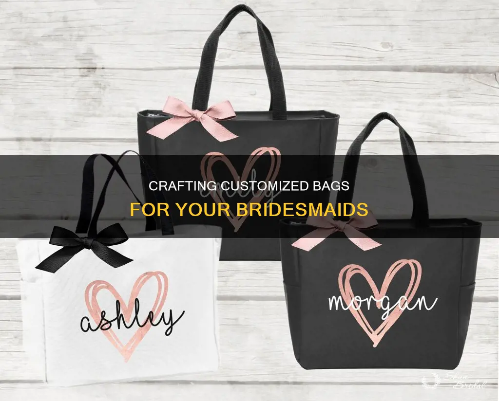 how to make a bag for bridesmaids