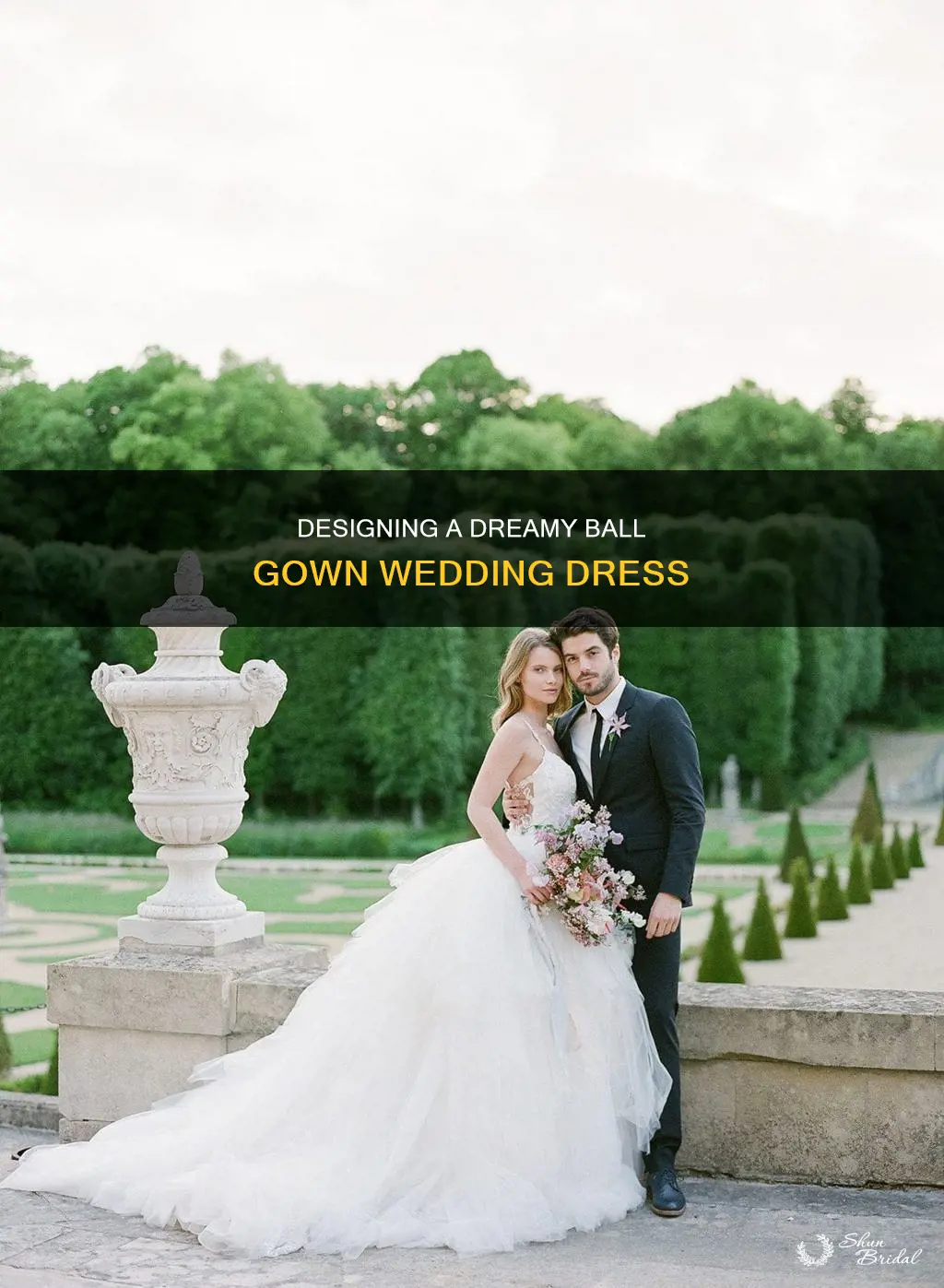 how to make a ball gown style wedding dress