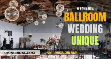 Make Your Ballroom Wedding Uniquely Unforgettable