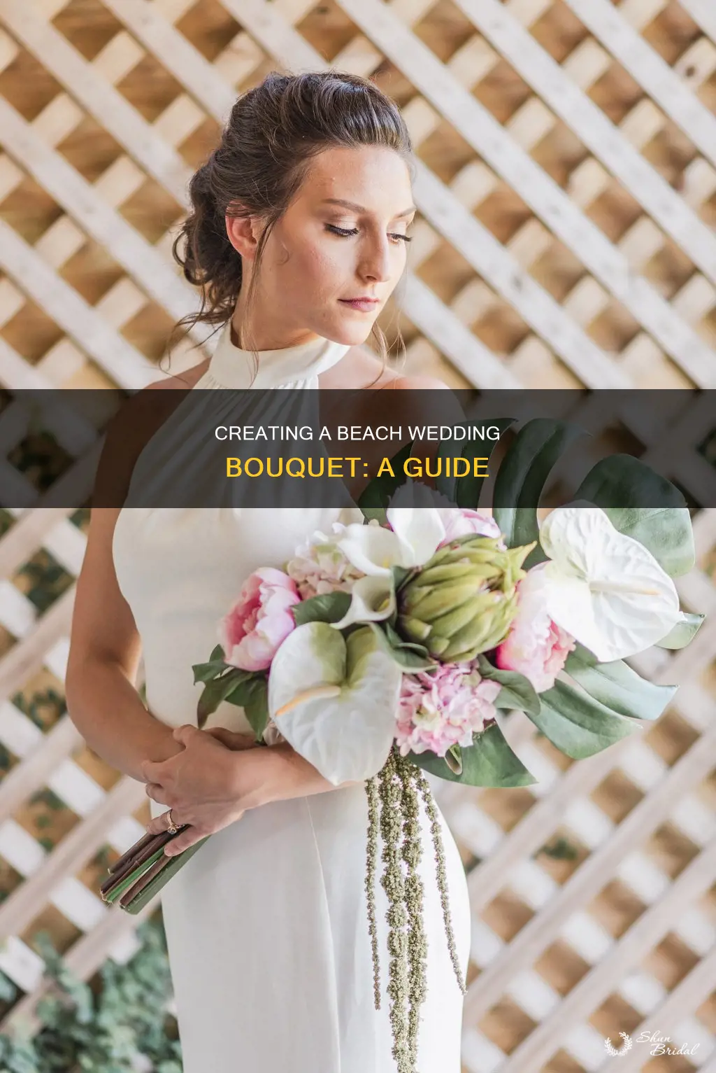 how to make a beach wedding bouquet