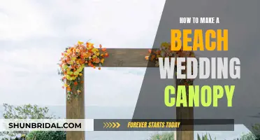 Create a Dreamy Beach Wedding Canopy: DIY Guide