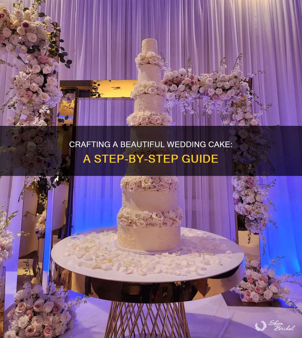 how to make a beautiful wedding cake