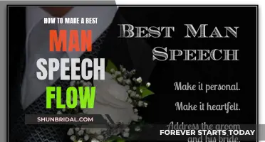 Crafting a Flowing Best Man Speech