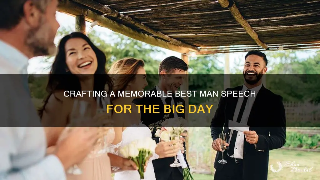 how to make a best man wedding speech