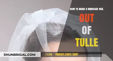 Crafting a Delicate Birdcage Veil: Tulle Tutorial for Beginners