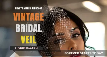 Crafting a Vintage Birdcage Bridal Veil: DIY Guide for Brides