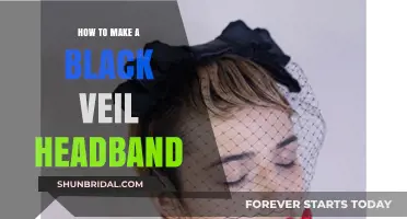 Crafting Elegance: DIY Black Veil Headband Tutorial for Beginners