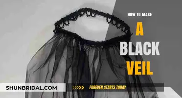 Crafting Elegance: A Step-by-Step Guide to Making a Black Veil
