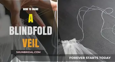 Crafting a Chic Blindfold Veil: A Step-by-Step DIY Guide