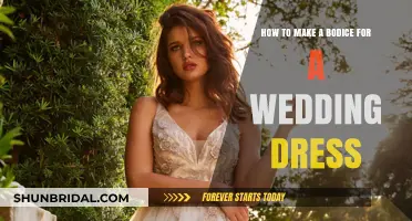 Creating a Beautiful Bodice for Your Wedding Gown