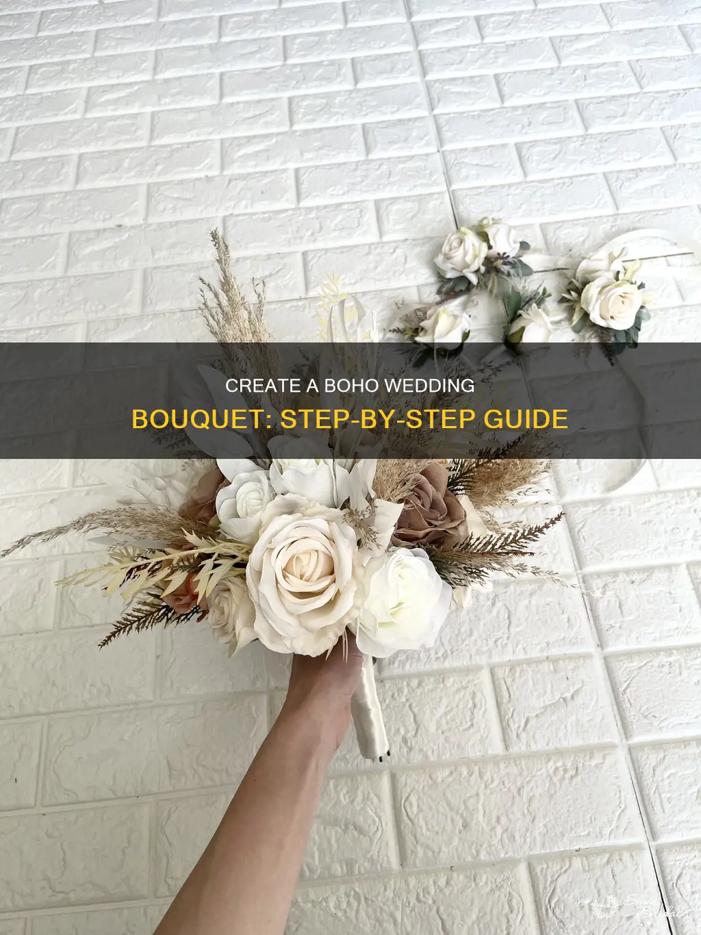 how to make a boho wedding bouquet