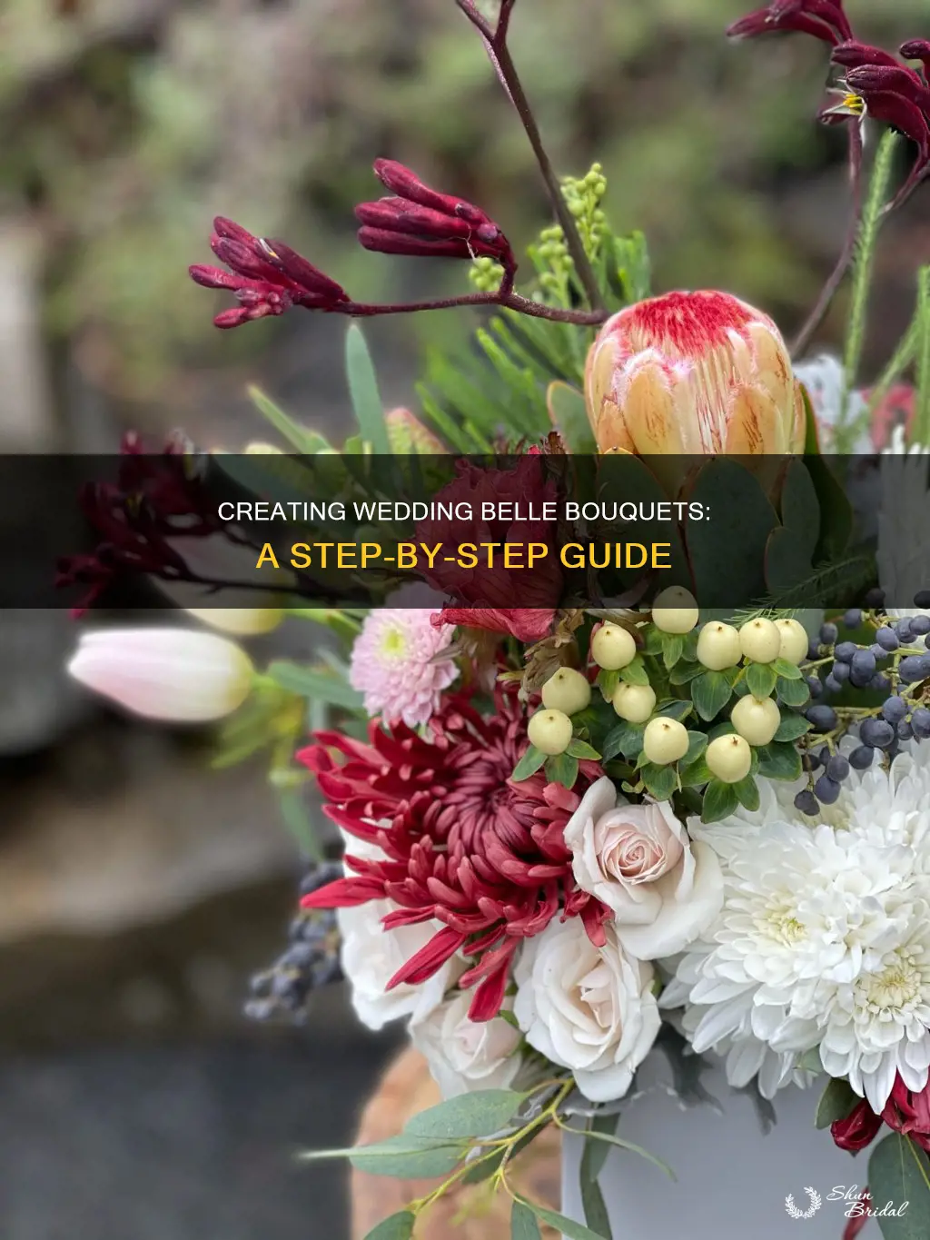 how to make a bouquet using wedding belle bouquet holders