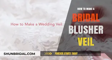 Crafting Your Dream Bridal Blusher Veil: A Step-by-Step DIY Guide